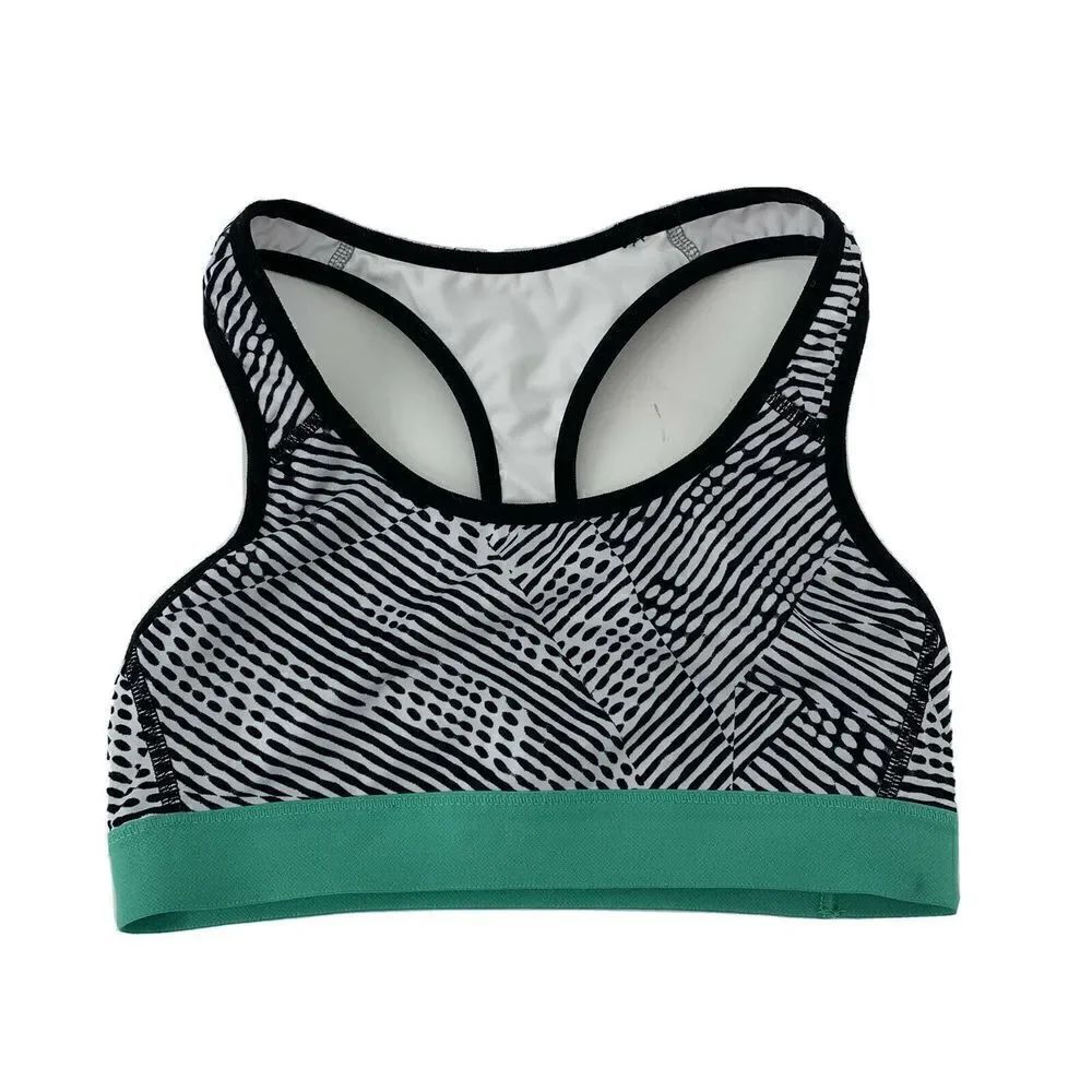 Champion C9 Sports Bra XS Black White Green